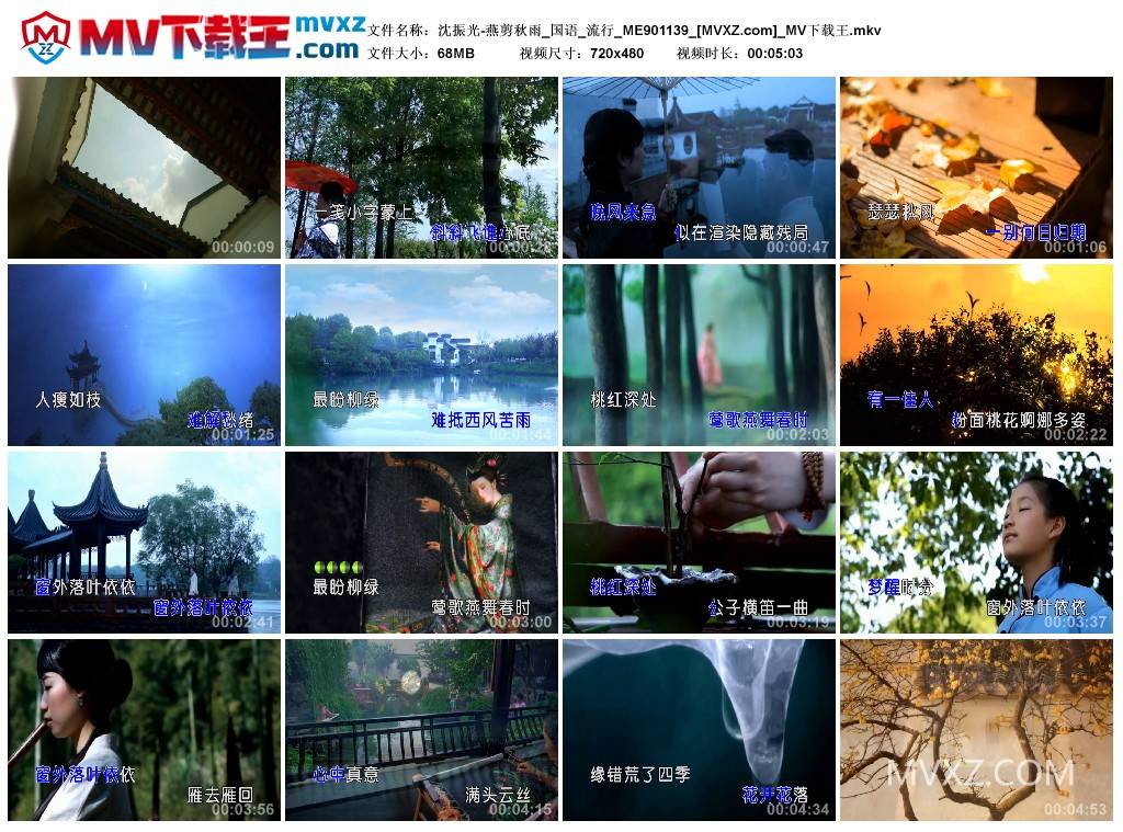 沈振光-燕剪秋雨_国语_流行_ME901139